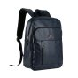 No Limits Rucksack für PC/Laptop, Herren und Damen, aus Kunstleder, Wasserdicht mit orangefarbenem Futter — Ansicht 7