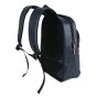No Limits Laptop Backpack for Men and Women in Synthetic Leather, Waterproof with Orange Lining — view 9