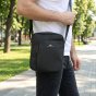 No Limits Sacoche Homme Réglable, Imperméable, Poches Multiples, Doublure Orange, Cuir Synthétique, Moyenne — vue arrière