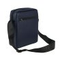 No Limits Men's Crossbody Bag, Adjustable Strap, Waterproof, Multiple Pockets, Orange Lining, Faux Leather, Medium — view 9