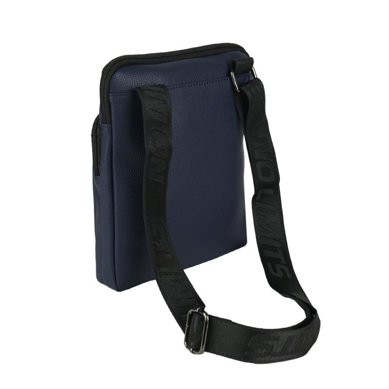 No Limits Herren-Umhängetasche, Verstellbar, Wasserdicht, Mehrere Taschen, Orangefarbenes Futter, Groß — Ansicht 10
