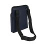 No Limits Men's Crossbody Bag, Adjustable Shoulder Strap, Waterproof, Multiple Pockets, Orange Lining, Faux Leathe… — view 10