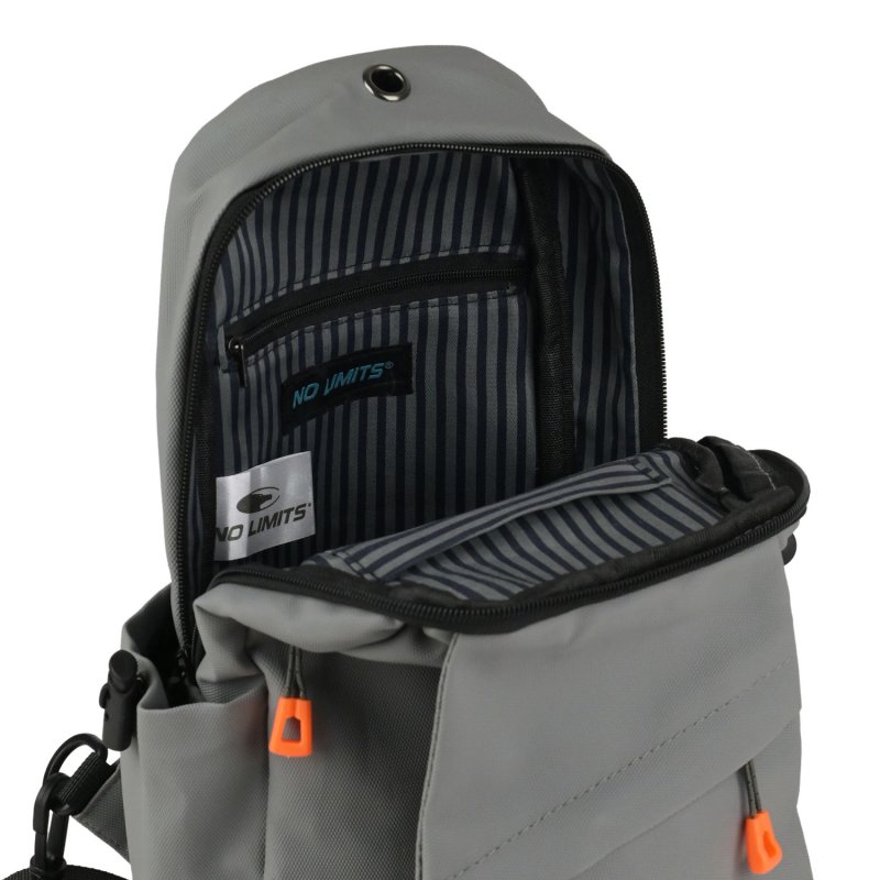 No Limits Men's Sling Backpack, Waterproof, Sporty, Adjustable Strap, Anti-Theft Pocket — view 14
