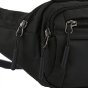 NO LIMITS Sac Banane Sportif en Tissu Anti-rayures, 4 Poches Zippées, Ceinture Réglable 90 cm — intérieur