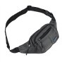 NO LIMITS Marsupio Sportivo in Tessuto Antigraffio, 4 Tasche Zip, Cinturino Regolabile 90cm — dettaglio