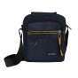 No Limits Men's Crossbody Bag, Adjustable Strap, Scratch-Resistant Fabric, Sporty Design, Multi-Pocket with Mu… — logo detail