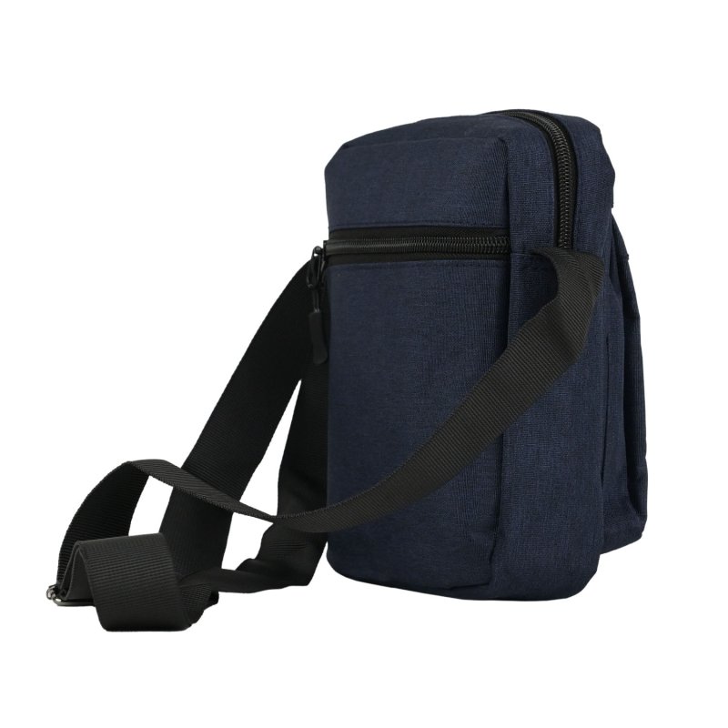 No Limits Men's Crossbody Bag with Adjustable Strap, Scratch-Resistant Fabric, Sporty Design, Multi-Pocket — view 12