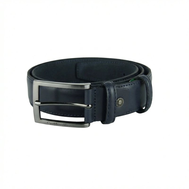 Gianmarco Venturi Men's Belt in Genuine Leather, Made in Italy, Can Be Shortened 1002 — view 11