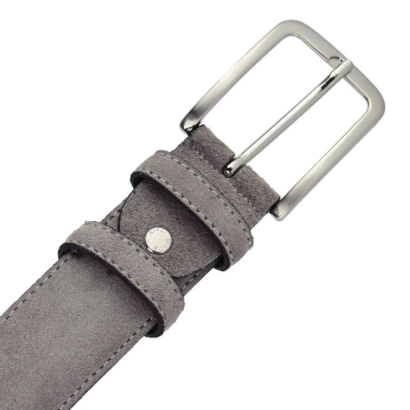 GreSel Suede Belt Men And Women, Genuine Leather, Made In Italy, Adjustable — view 28