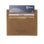 No Limits Slim Credit Card Holder in Genuine Leather, Aged Effect, Men's and Women's, With Box — view 7