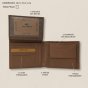 No Limits Portefeuille Homme en Cuir Véritable, Design Tressé Élégant, avec Boîte Cadeau en Bois — vue 7