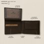 No Limits Men's Genuine Leather Wallet, Elegant Woven Design, With Wooden Gift Box — view 11