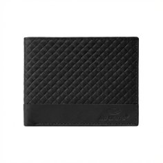 No Limits Cartera de Hombre en Piel Auténtica, Elegante Diseño Trenzado, con Caja de Regalo de Madera 2
