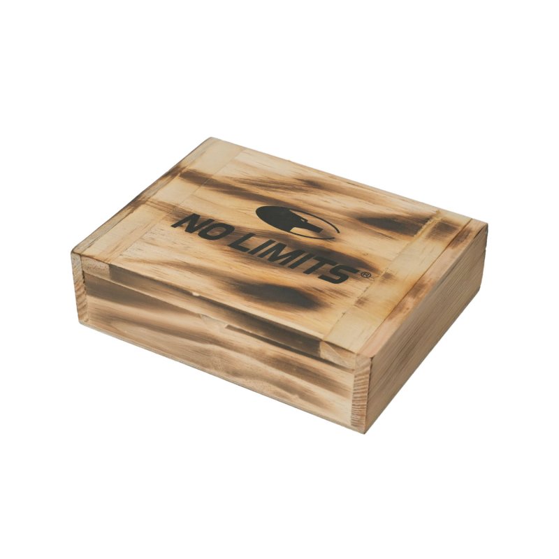 No Limits Herren-Geldbörse aus Echtleder, Elegantes Geflochtenes Design, mit Holz-Geschenkbox — Ansicht 33