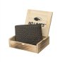 No Limits Portefeuille Homme en Cuir Véritable, Design Tressé Élégant, avec Boîte Cadeau en Bois — vue 28