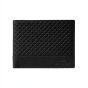 No Limits Cartera de Hombre en Piel Auténtica Sin Monedero, Elegante Diseño Trenzado, con Caja de Regalo de Madera