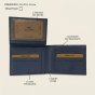 No Limits Herren-Geldbörse aus Echtleder Ohne Münzfach, Elegantes Geflochtenes Design, mit Holz-Geschenkbox — Ansicht 18