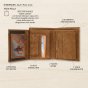 No Limits Portefeuille Homme Vertical, en Cuir Véritable Effet Vieilli Style Vintage, Avec Porte-Monnaie, avec… — vue arrière