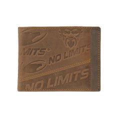 No Limits Portefeuille Homme en Cuir Véritable Effet Vieilli Design Urbain Vintage, avec Boîte