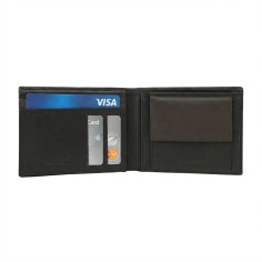 No Limits Portefeuille Homme En Cuir Véritable, Bifold Élégant, Design Fin Bicolore, avec Boîte 2