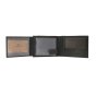No Limits Portefeuille Homme En Cuir Véritable, Élégant, Design Fin Bicolore, DOUBLE FENÊTRE Avec Porte-Monnaie, ave… — vue 8