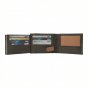 No Limits Men's Genuine Leather Wallet, Elegant, Slim Two-Tone Design, Double Window With Coin Pocket, With Box — view 15