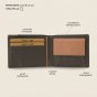 No Limits Herren-Geldbörse aus Echtleder, Elegantes Bifold, Schlankes Zweifarbiges Design, ULTRASLIM Mit Münzfa… — Ansicht 13