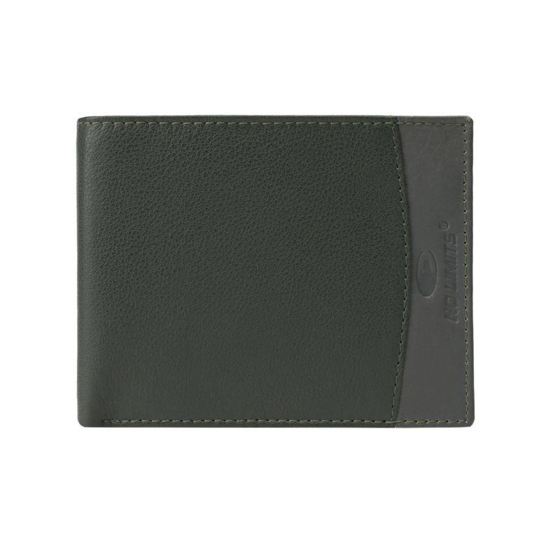 No Limits Herren-Geldbörse aus Echtleder, Elegantes Bifold, Schlankes Zweifarbiges Design, ULTRASLIM Mit Münzfa… — Ansicht 16