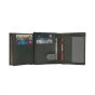No Limits Herren-Geldbörse Vertikal aus Echtleder, Elegantes Bifold, Schlankes Zweifarbiges Design, Mit Münzfac… — Ansicht 15