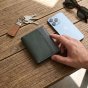 No Limits Cartera de Hombre Vertical En Piel Auténtica, Bifold Elegante, Diseño Fino Bicolor, Con Monedero, con C… — vista 17