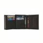 No Limits Herren-Geldbörse Vertikal aus Echtleder, Elegantes Bifold, Schlankes Zweifarbiges Design, Mit Münzfac… — Ansicht 21