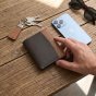 No Limits Cartera de Hombre Vertical En Piel Auténtica, Bifold Elegante, Diseño Fino Bicolor, Con Monedero, con C… — vista 29