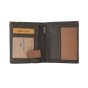 No Limits Cartera de Hombre Vertical En Piel Auténtica, Bifold Elegante, Diseño Fino Bicolor, Con Monedero, con C… — vista 26