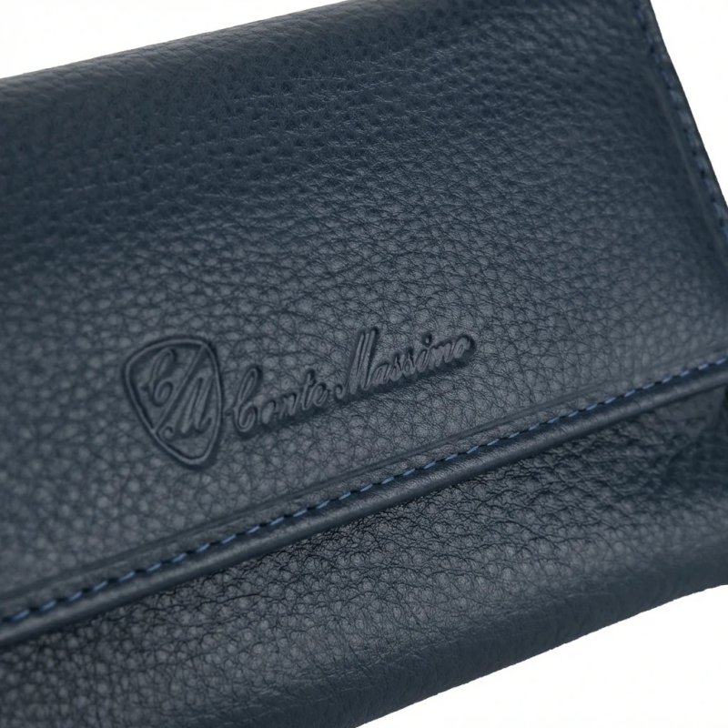 CONTE MASSIMO Schlüsseletui für Damen und Herren aus echtem Leder, mit Geschenkbox — Ansicht 62