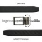 MOMO Design Men's Reversible Genuine Leather Belt 2in1, Nickel Free, Can Be Shortened, 3.5cm, Gift Box — view 9