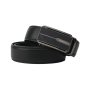 MOMO Design Men's Genuine Leather Belt, Automatic Ratchet Buckle, Holeless, 125 cm Height 3.5 cm, Gift Box — detail