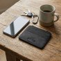 No Limits Men's Genuine Leather Credit Card Holder, Nubuck Effect, Slim Wallet, Zip Pocket, With Box — view 22