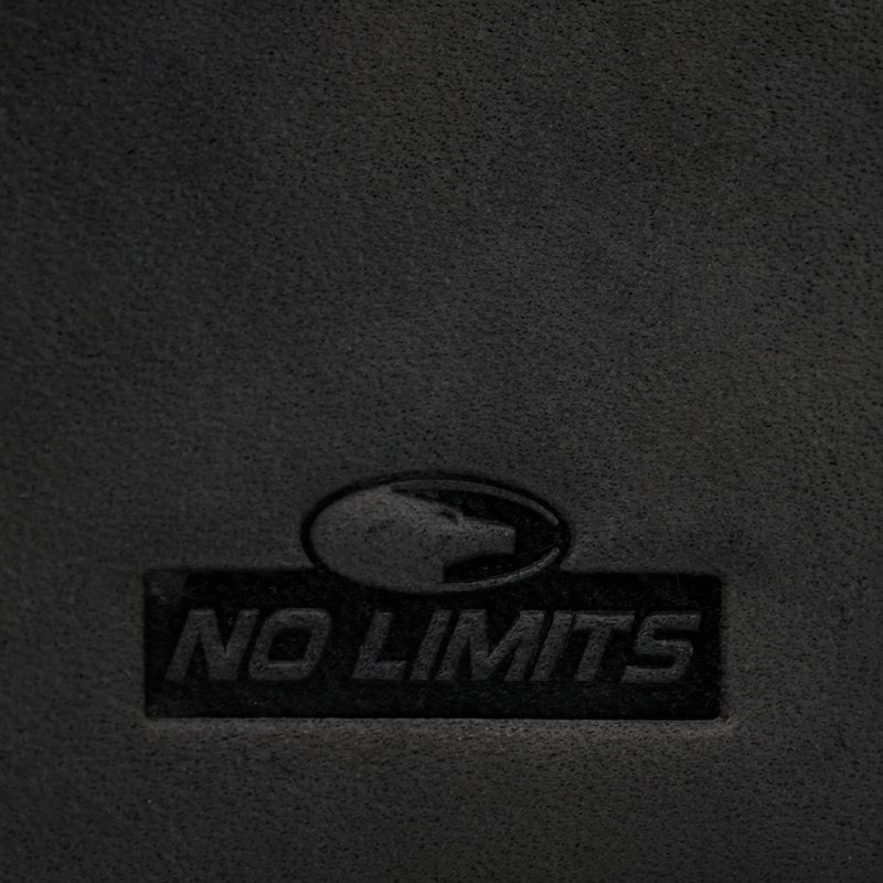 No Limits Porte-Cartes de Crédit Homme en Cuir Véritable, Effet Nabuck, Portefeuille Vertical Fin, Slim, avec Boîte — détail