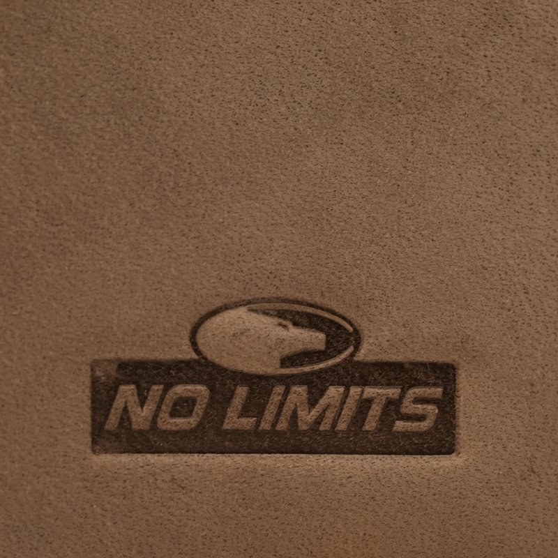 No Limits Men's Genuine Leather Credit Card Holder, Nubuck Effect, Slim Vertical Wallet, With Box — view 11