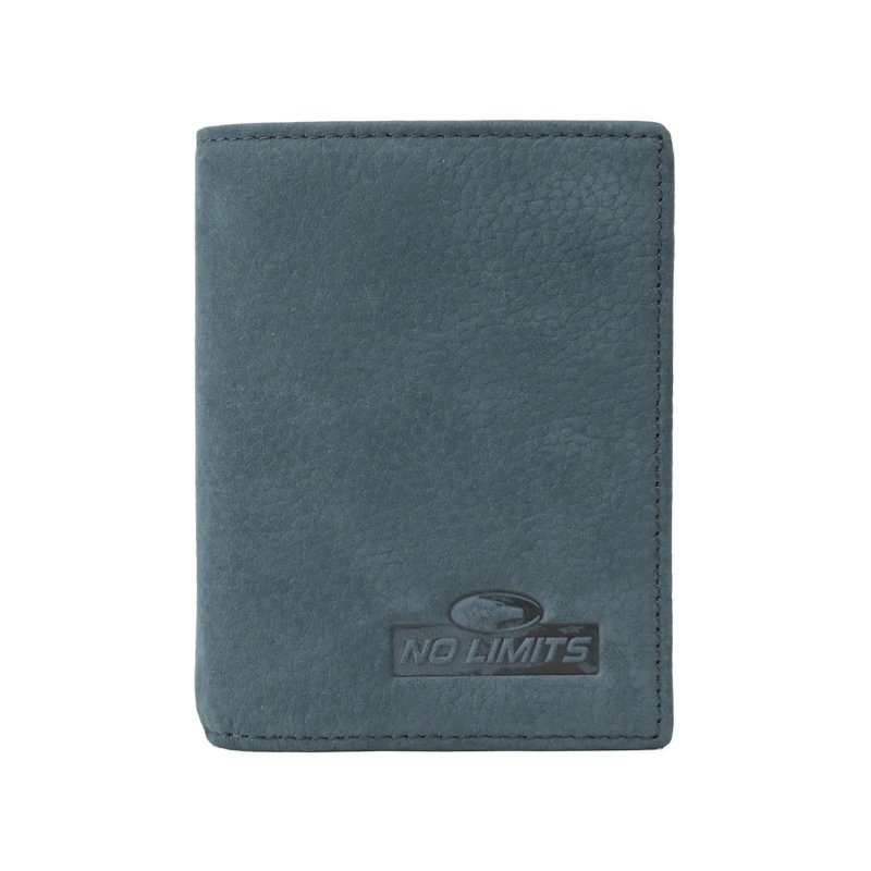 No Limits Porte-Cartes de Crédit Homme en Cuir Véritable, Effet Nabuck, Portefeuille Vertical Fin, Slim, avec Boîte — vue 19