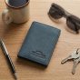 No Limits Porte-Cartes de Crédit Homme en Cuir Véritable, Effet Nabuck, Portefeuille Vertical Fin, Slim, avec Boîte — vue 24