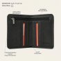 No Limits Men's Credit Card Holder in Genuine Leather, Nabuk Effect, Vertical Wallet, With Coin Purse, With Box — view 21