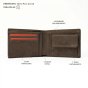 No Limits Portefeuille Homme en Cuir Véritable Effet Elephant, avec Poche à Monnaie, avec Boîte — vue 9