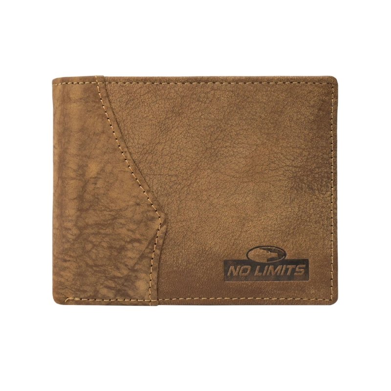 No Limits Men's Wallet in Genuine Leather, Elephant Effect, With Coin Purse, No Window, With Box — view 25