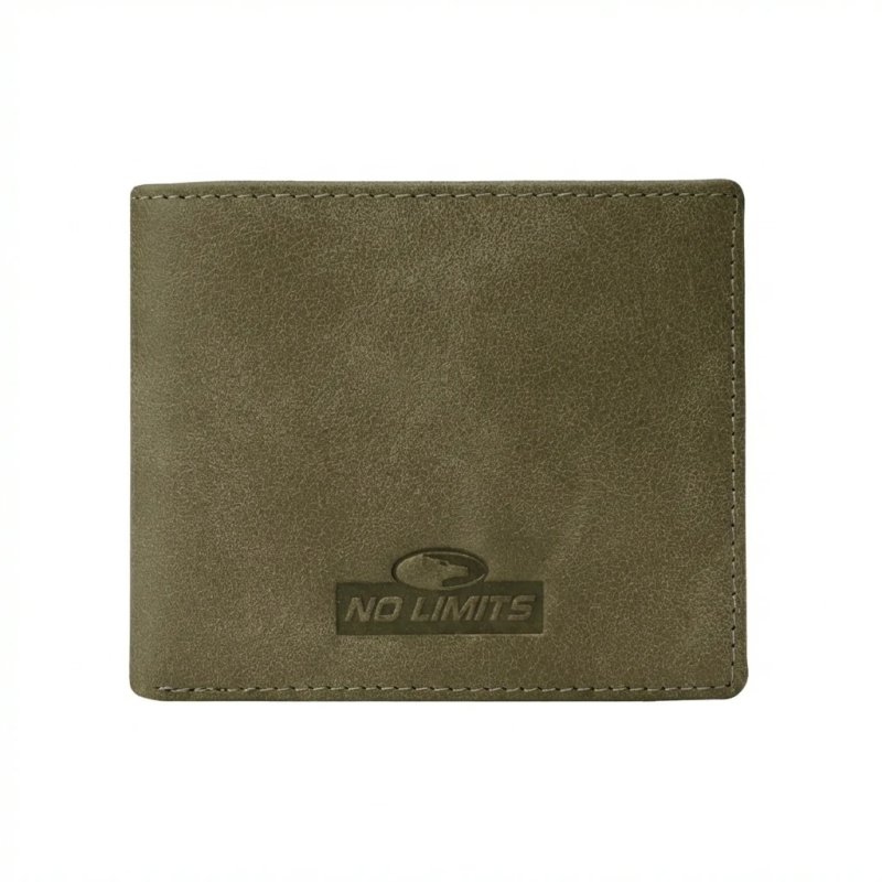 No Limits Portefeuille Homme en Cuir Véritable, Effet Elephant, Porte-cartes de Crédit, sans Poche à Monnaie, SLIM, avec Boî…