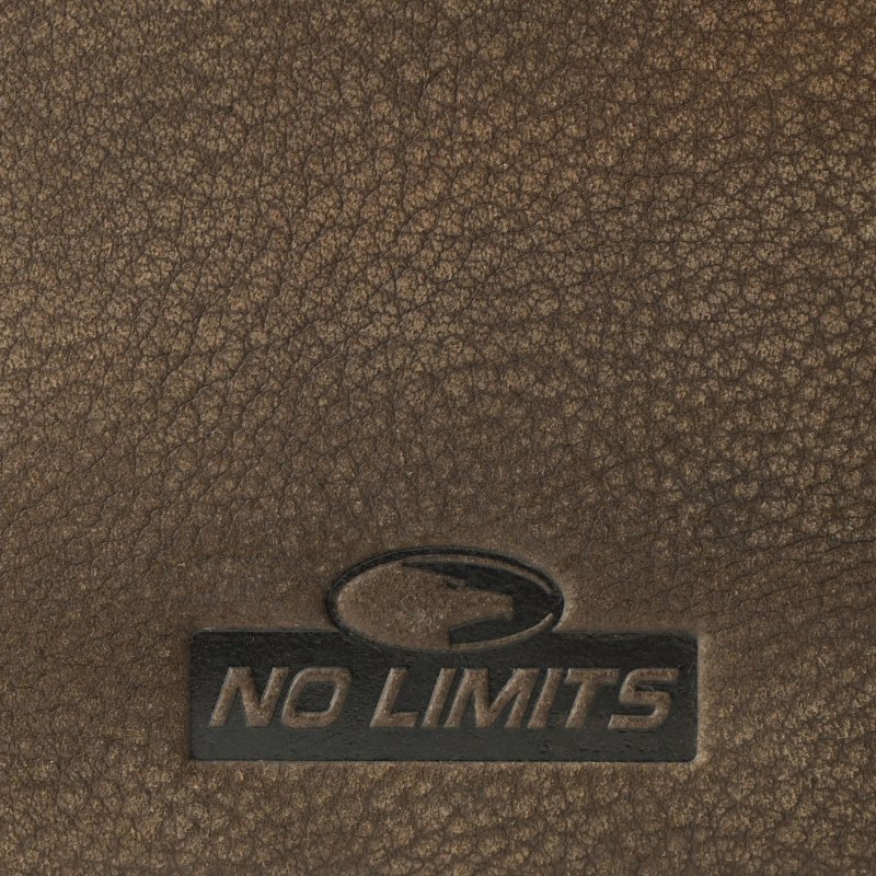 No Limits Men's Wallet in Genuine Leather, Elephant Effect, Credit Card Holder, No Coin Purse, SLIM, With Box — view 35