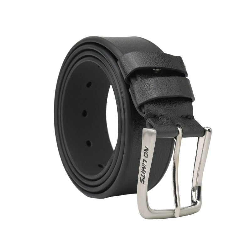 No Limits Men's Belt in Vegan TPU, Eco-Friendly Belt That Can Be Shortened, Nickel Free Buckle, 4 cm High, With Box