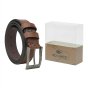 No Limits Ceinture Homme en TPU Végan, Ceinture Éco-Responsable Raccourcissable, Boucle Sans Nickel, Hauteur 3,5 cm… — détail