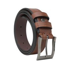 No Limits Men's Belt in Vegan TPU, Eco-Friendly Belt That Can Be Shortened, Nickel Free Buckle, 3.5 cm High, With Box