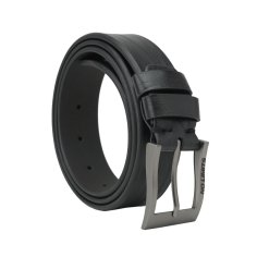 No Limits Men's Belt in Vegan TPU, Eco-Friendly Belt That Can Be Shortened, Nickel Free Buckle, 3.5 cm High, With Box 2